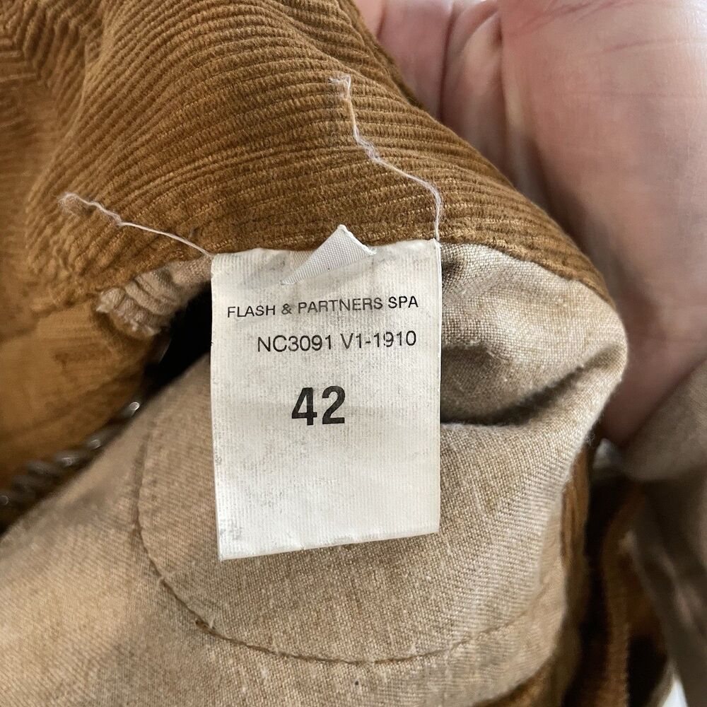 Nolita De Nimes Made In Italy Corduroy Skirt Studded Y2K Sz 42 - Picture 3 of 5